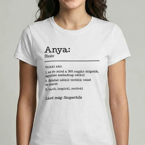 Női Imperial póló - Anya - meghatározás