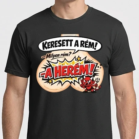 Férfi Imperial póló - Keresett a rém!