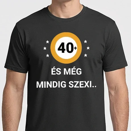 Férfi Imperial póló - 40+ és még mindig szexi