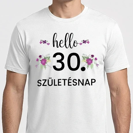 Férfi Imperial póló - Hello 30