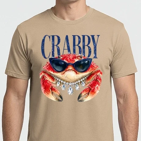 Férfi Imperial póló - tengerparti party - crabby