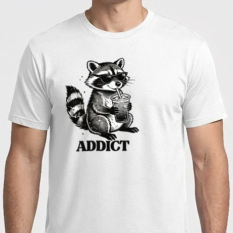 Férfi Imperial póló - kávéfüggő - coffee addict