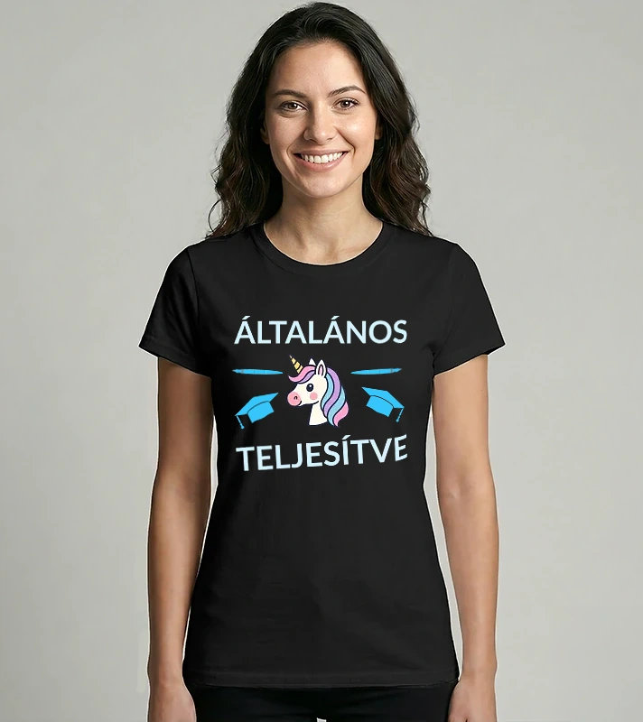 Általános teljesítve - unikornis – Női Imperial póló