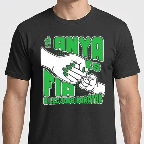 Férfi Imperial póló - Anya és fia legjobb barátok