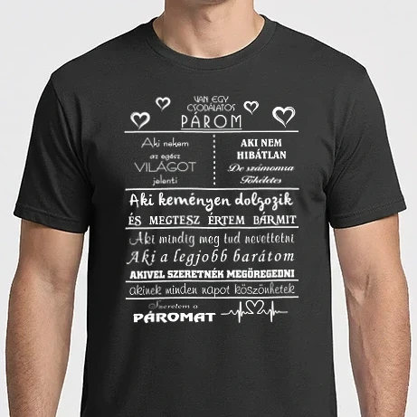 Férfi Imperial póló - Van egy csodálatos párom
