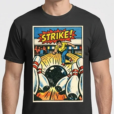 Férfi Imperial póló - Bowling Strike