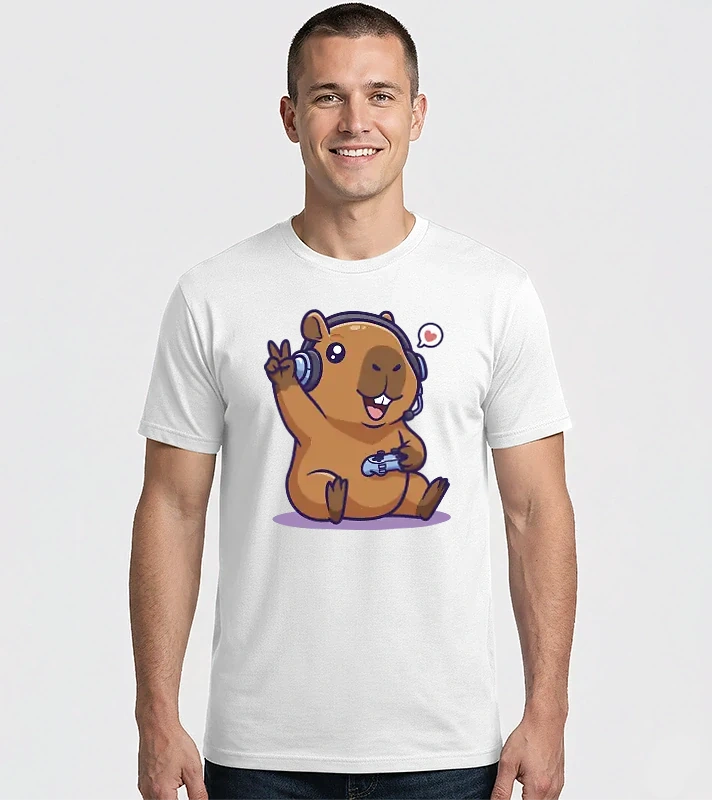 Capybara games – Férfi Imperial póló