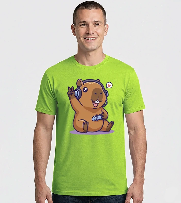 Capybara games – Férfi Imperial póló