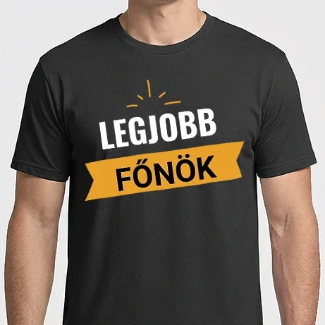 Férfi Imperial póló - Legjobb Főnök