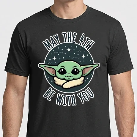 Férfi Imperial póló - May the 4th Be With You – Grogu Baby Yoda Póló