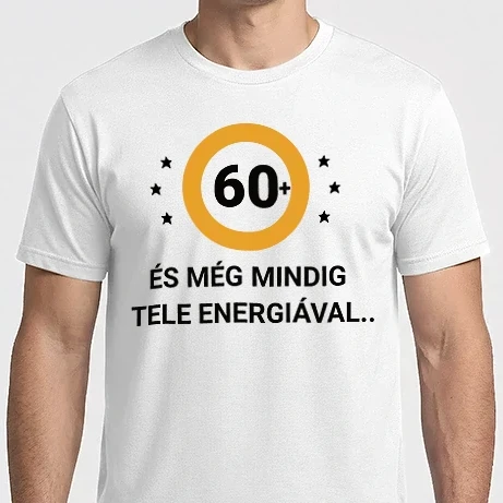 Férfi Imperial póló - 60+ tele energiával