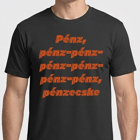 Férfi Imperial póló - Pénzecske felirat