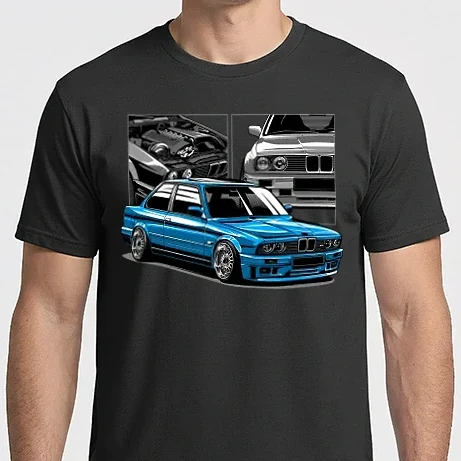 Férfi Imperial póló - BMW E30