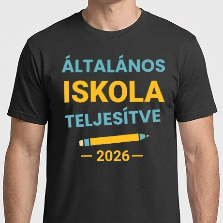 Férfi Imperial póló - Általános iskola teljesítve