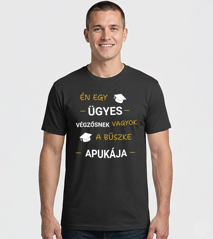 ügyes végzősnek az apukája – Férfi Imperial póló