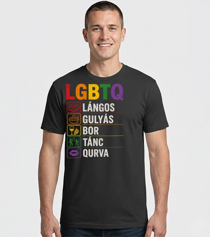 LGBTQ – Férfi Imperial póló