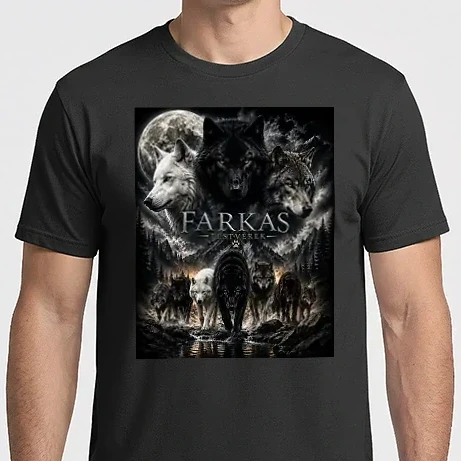 Férfi Imperial póló - Farkas testvérek az éjben