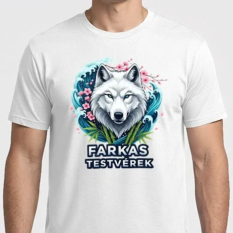 Férfi Imperial póló - Farkas testvérek (ázsiai alap)