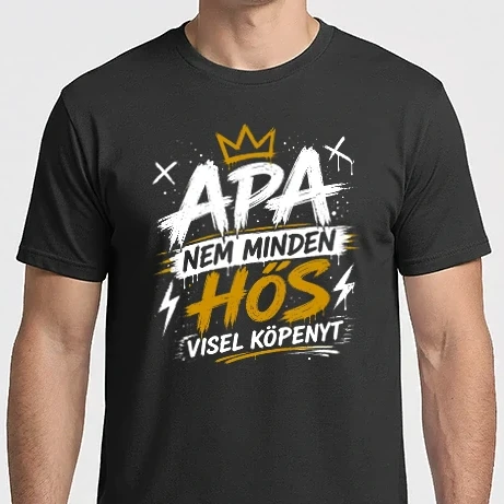 Férfi Imperial póló - APA - nem minden hős visel köpenyt