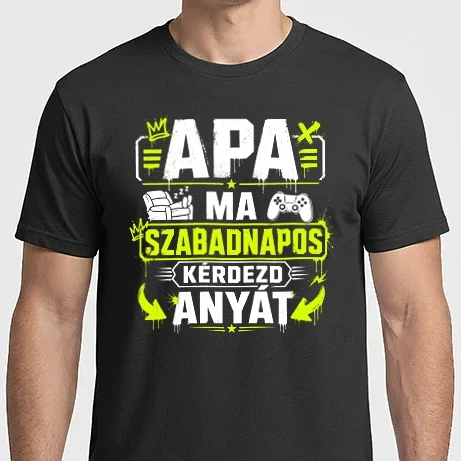 Férfi Imperial póló - Apa ma szabadnapos