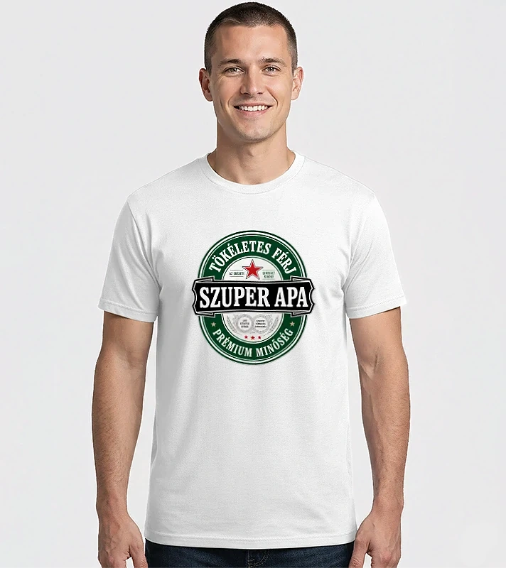 Szuper apa – Férfi Imperial póló