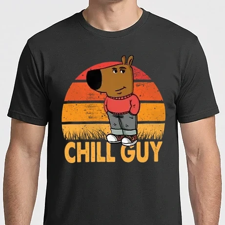 Férfi Imperial póló - Chill guy Vintage