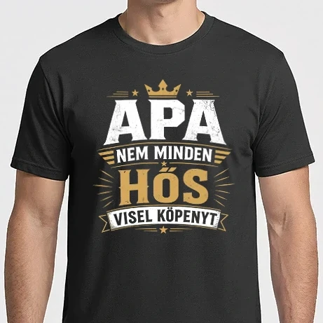 Férfi Imperial póló - Nem minden hős visel köpenyt
