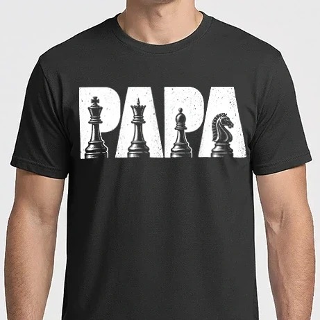 Férfi Imperial póló - Sakkos PAPA