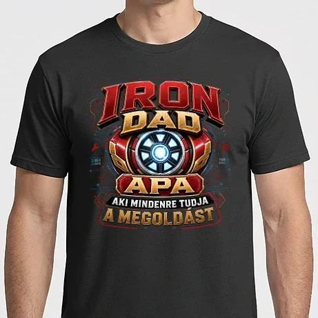 Férfi Imperial póló - Iron dad