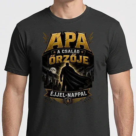 Férfi Imperial póló - APA a család örzője