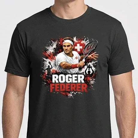 Férfi Imperial póló - Roger Federer 2