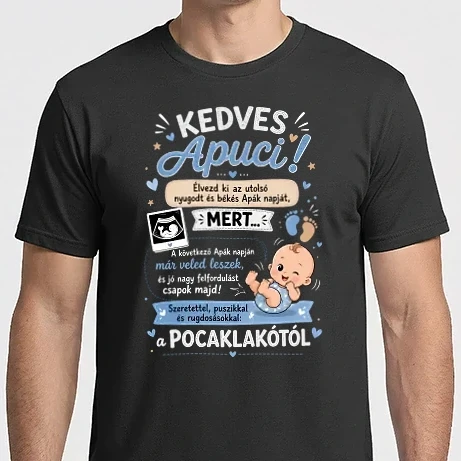 Férfi Imperial póló - Kedves Apuci
