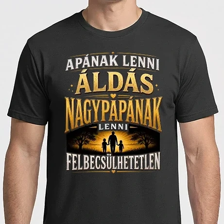 Férfi Imperial póló - Apának lenni áldás