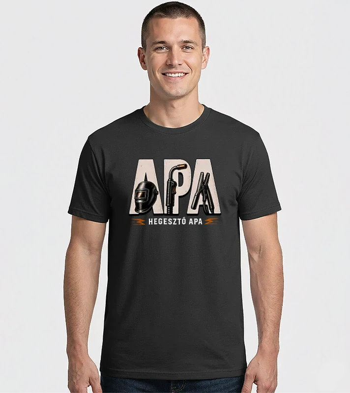 Hegesztő APA – Férfi Imperial póló