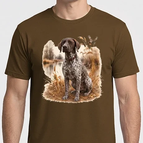 Férfi Imperial póló - Hunter_vadaszkutya3