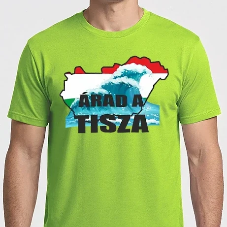 Férfi Imperial póló - árad tisza