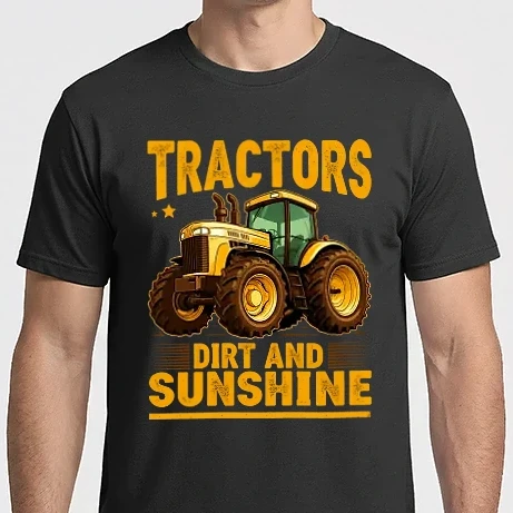 Férfi Imperial póló - Traktor minta, Traktorok