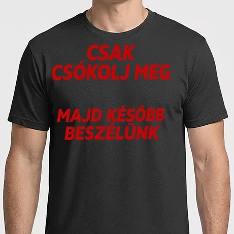 Férfi Imperial póló - Csókolj meg