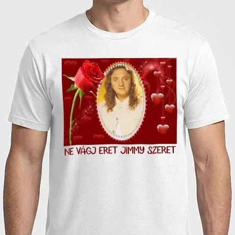 Férfi Imperial póló - Ne Vágj Eret Jimmy Szeret