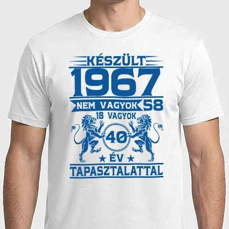 Férfi Imperial póló - Készült 1967