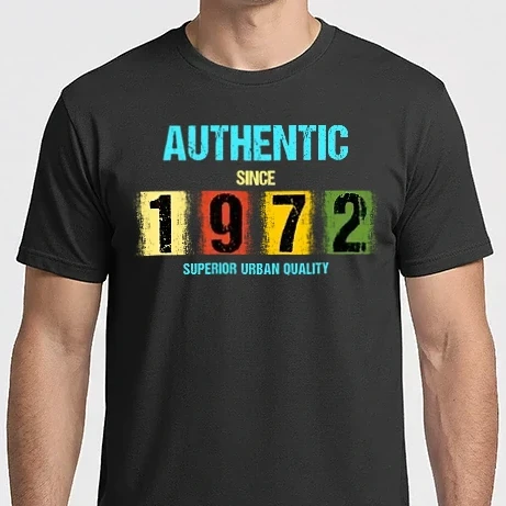 Férfi Imperial póló - AUTHENTIC SINCE 1972, SUPERIOR URBAN QUALITY, 1972-BEN SZÜLETETT