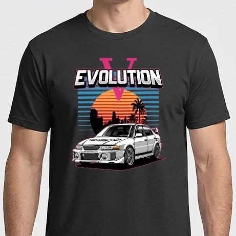 Férfi Imperial póló - Mitsubishi Lancer Evo 