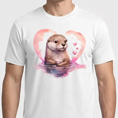 Férfi Imperial póló - Szerelmes vidra