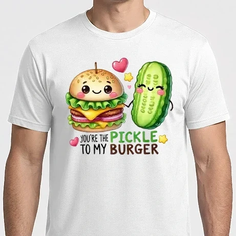 Férfi Imperial póló - You are the pickle to my burger