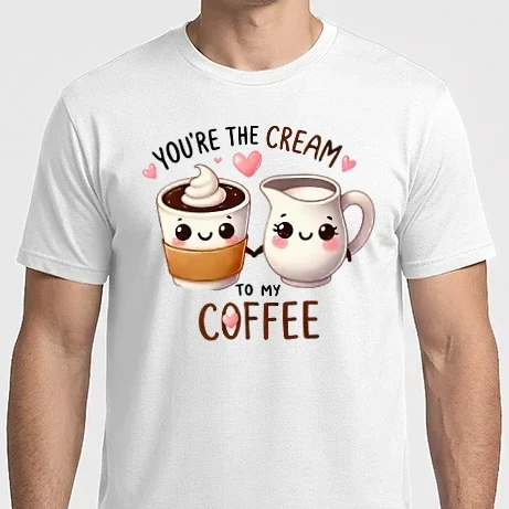 Férfi Imperial póló - You are the cream to my coffee