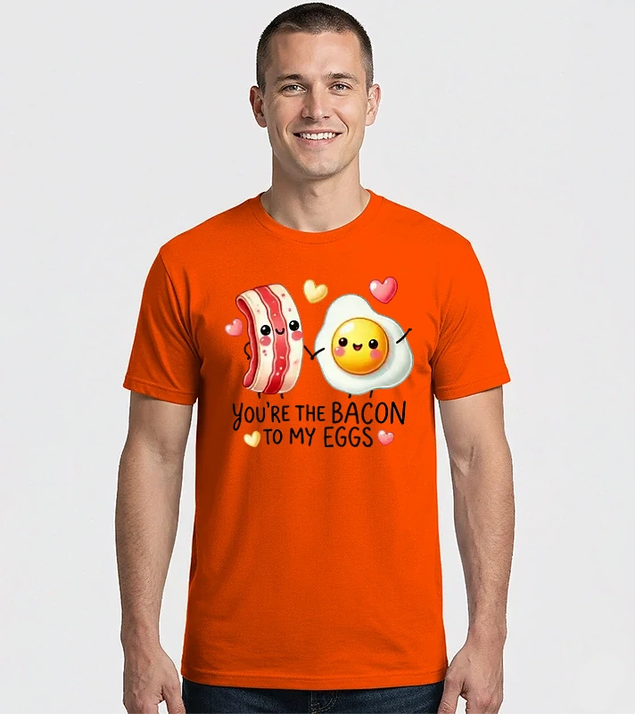 You are the bacon to my eggs – Férfi Imperial póló