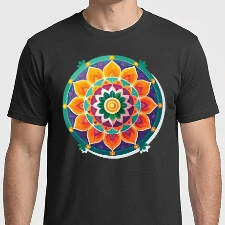 Férfi Imperial póló - Mandala