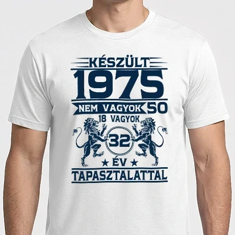 Férfi Imperial póló - Készült 1975
