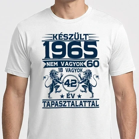 Férfi Imperial póló - Készült 1965