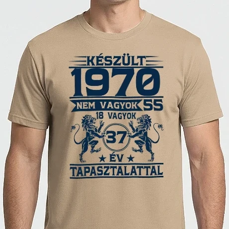 Férfi Imperial póló - Készült 1970